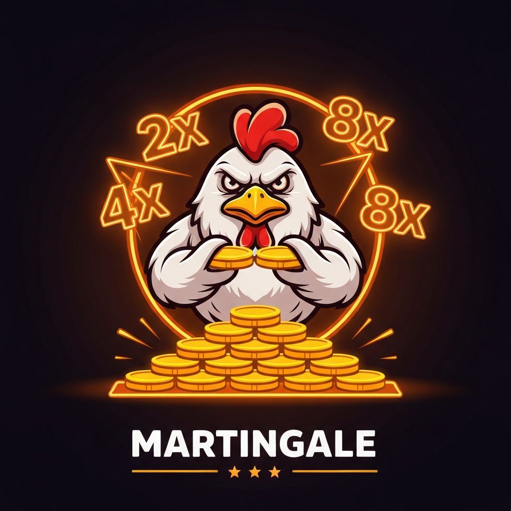 Стратегия Мартингейл в Chicken Road
